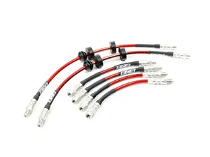 Exact-Fit Stainless Steel Brake Lines - Complete Kit