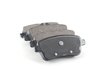 ES#2735786 - 0074207820 - Rear Brake Pad Set - Does not include new brake pad wear sensors - Genuine Mercedes Benz - 