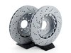 ES#2712823 - 34112283802KT1 - Performance Front Brake Service Kit - Featuring OEM Zimmermann rotors and ECS EP24 Enthusiast Performance pads - Assembled By ECS - BMW