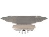 ES#2771379 - 003251ECS01AKTKT -  ECS Tuning Street Shield Aluminum Skid Plate Kit - Protect your vehicle's oil pan & electronic steering rack with this 4mm thick aluminum skid plate - ECS - Audi