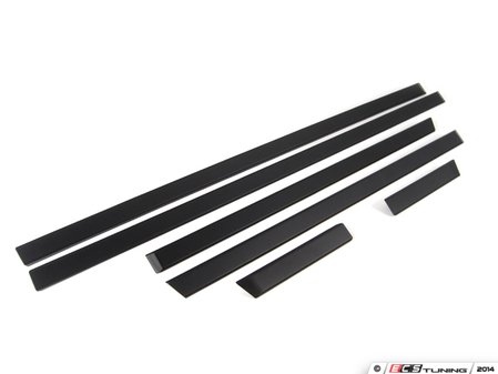 ES#2707749 - 004500ECS01 - Shadowline Door Moulding - 6 Piece Set - Complete 6-piece set of door moulding to give your vehicle that added style - ECS - BMW