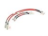 ES#1905764 - B6PAS2KT - Exact-Fit Stainless Steel Brake Lines - Kit - DOT-compliant kit to improve pedal feel in your vehicle - ECS - Volkswagen