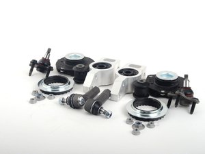 ES#2600708 - 1K0498331BKT1 - Front Suspension Refresh Kit - Stage 1 - Includes tie rods, strut mounts, ball joints, front control arm bushings and rear mounts - Assembled By ECS - Volkswagen