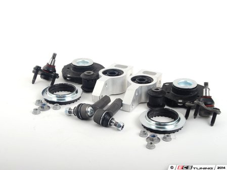 ES#2600708 - 1K0498331BKT1 - Front Suspension Refresh Kit - Stage 1 - Includes tie rods, strut mounts, ball joints, front control arm bushings and rear mounts - Assembled By ECS - Volkswagen