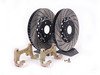 ES#4525 - B7A4S1F2PRXS -  Front Big Brake Kit - Stage 1 - 2-Piece Cross-Drilled & Slotted Rotors (345x30) - Upgrade to the stopping power of the Audi S4 - ECS - Audi
