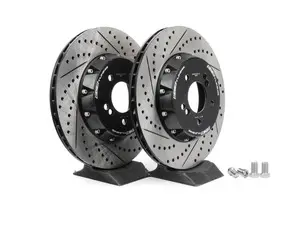 2-Piece Lightweight Rear Brake Rotors - Pair (350x24)