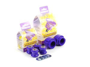 ES#2763543 - PFF3-204-29X2KT - Performance Front Sway Bar/End Link Bushing Kit - street - Stiffer bushings allow sway bars to work at their fullest potential - Powerflex - Audi