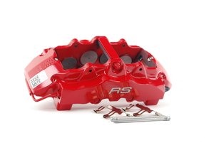 ES#2715174 - 8T0615108C - Front Brake Caliper - Red - Right - Restore Stopping Power - Genuine Volkswagen Audi - Audi