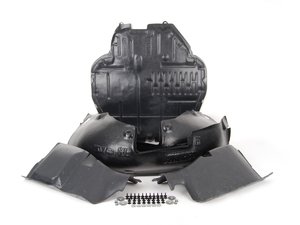 ES#2771134 - 6920349QKT2 - Weather Protection Package - Stage 2 - Includes a replacement belly pan, engine side covers, front fender liners, and necessary hardware! - Bremmen Parts - Volkswagen