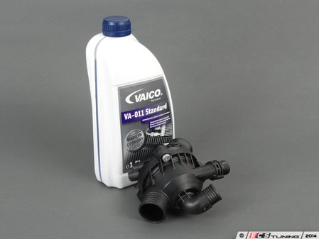 ES#2713411 - 11537601158KT1 - Thermostat Replacement Kit  - Includes coolant - Assembled By ECS - BMW
