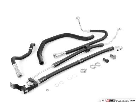 ES#2763822 - 32416751242KT1 - Power Steering Line Kit - Includes new lines and banjo bolts - Assembled By ECS - BMW