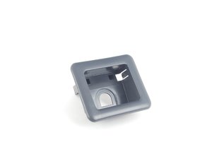 ES#2599749 - 1J0885785D71N - Rear Seat Release Insert - Anthracite - Clips into rear seat and guides the release rod - Genuine Volkswagen Audi - Volkswagen