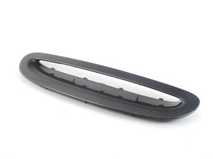 ES#2768018 - 51142353346 - Carbon Fiber JCW Bonnet / Hood Scoop - (NO LONGER AVAILABLE) - Upgrade your MINI hood scoop inlet molding - Genuine MINI - 