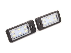 ES#1899488 - 5603978W - LED License Plate Light Assembly Conversion Kit - (NO LONGER AVAILABLE) - Direct fit bright white LED lights - Plug and play! - Racing Dash Enterprise - 