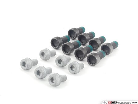 ES#2763392 - N90308607kt2 - Flywheel/Pressure Plate Installation Kit - Includes the required hardware to secure your new flywheel and pressure plate - Assembled By ECS - Audi