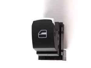 ES#347953 - 3C8959855XSH -  Window Switch - Chrome - Priced Each - Single switch for passenger and both rear doors - Genuine Volkswagen Audi - Volkswagen