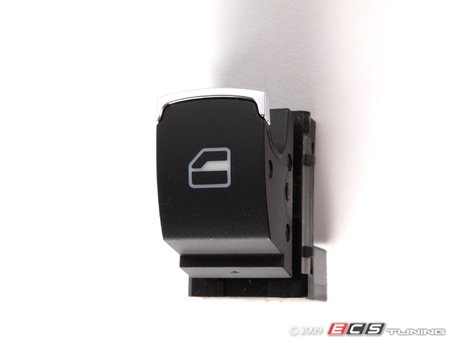 ES#347953 - 3C8959855XSH -  Window Switch - Chrome - Priced Each - Single switch for passenger and both rear doors - Genuine Volkswagen Audi - Volkswagen
