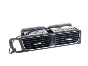 ES#2696683 - 8R1820951LWVF - Air Vent - Nero (Black) - Center - Adjustable air vent pair located at center dash - Genuine Volkswagen Audi - Audi