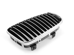 ES#78274 - 51137179655 - Kidney Grille - Left - Chrome BMW kidney grille - Genuine BMW - BMW