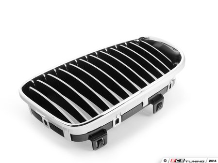 ES#78274 - 51137179655 - Kidney Grille - Left - Chrome BMW kidney grille - Genuine BMW - BMW