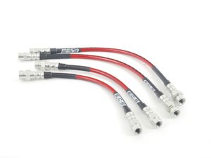 ES#2593602 - 91135508700KT - Exact-Fit Stainless Steel Brake Lines - Kit - DOT-compliant kit to improve pedal feel in your vehicle. - ECS - Porsche