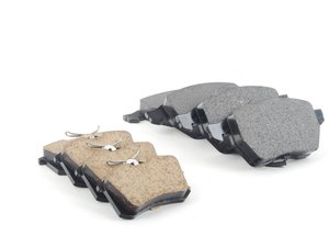 ES#2581325 - 1J0698151KKT - Front & Rear Genuine Brake Pad Kit - Replacement brake pads to restore your stopping power - Genuine Volkswagen Audi - Audi Volkswagen