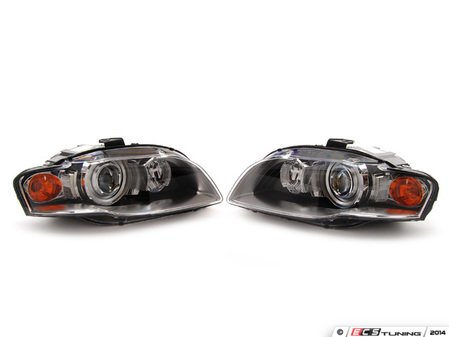 ES#2713174 - 8E0941029BDKT - AFS Xenon Headlights Set - Includes both headlight assemblies without bulbs - Genuine Volkswagen Audi - Audi