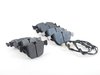 ES#2776938 - hb551b.748KT1 - Front And Rear Brake Pad Kit - Hawk HPS - Next generation high performance street brake pad offering greater stopping power and pedal feel, with very low dust and noise - Hawk - BMW
