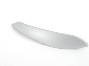 ES#2572460 - 51417260082 - Door pull trim - right - Fine brushed aluminum - Genuine BMW - BMW