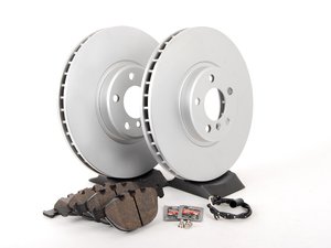 ES#205333 - ECSE533411-3 - Front Brake Service Kit - Featuring Meyle Rotors and Textar Brake Pads - Assembled By ECS - BMW