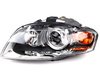 ES#11115 - 8e0941029AT030AT - B7 A4/S4/RS4 European Xenon Ready Headlight Housings - Pair - Improved lighting for your B7 A4 / S4 / RS4 - Genuine European Volkswagen Audi - 