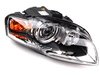 ES#11115 - 8e0941029AT030AT - B7 A4/S4/RS4 European Xenon Ready Headlight Housings - Pair - Improved lighting for your B7 A4 / S4 / RS4 - Genuine European Volkswagen Audi - 