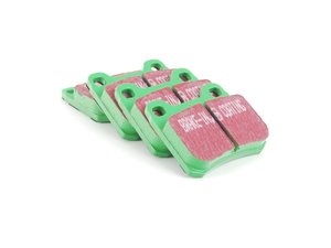 ES#520031 - DP2464 - Rear GreenStuff Performance Brake Pad Set - Designed as a mildly upgraded pad, great for an afternoon of sporty driving. - EBC - Mercedes Benz