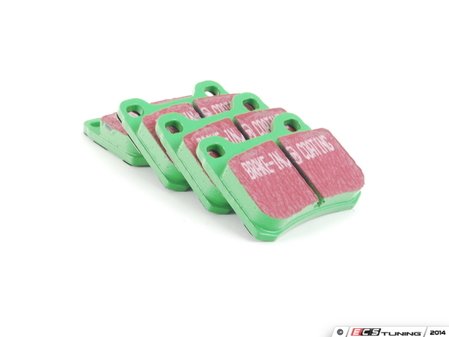 ES#520031 - DP2464 - Rear GreenStuff Performance Brake Pad Set - Designed as a mildly upgraded pad, great for an afternoon of sporty driving. - EBC - Mercedes Benz