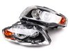 ES#11115 - 8e0941029AT030AT - B7 A4/S4/RS4 European Xenon Ready Headlight Housings - Pair - Improved lighting for your B7 A4 / S4 / RS4 - Genuine European Volkswagen Audi - 