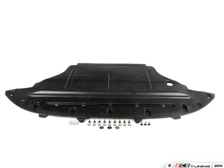 ES#2739715 - 8R0863821CKT - Front Belly Pan Kit - Front Section - Reduces noise and protects your undercarriage - includes installation hardware - Genuine Volkswagen Audi - Audi