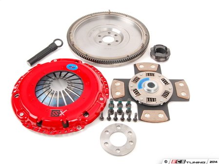 ES#3098820 - kmk515fssxKT - Stage 4 Extreme Clutch Kit - Designed for extreme power that needs to be put to the wheels. Conservatively rated at 525+ ft/lbs. - South Bend Clutch - Volkswagen