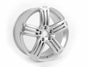 ES#1913179 - 5K0601025H88Z - 18" Talladega - Priced Each - 18"x7.5" ET51 5x112 - Brilliant Chrome - Genuine Volkswagen Audi - Volkswagen