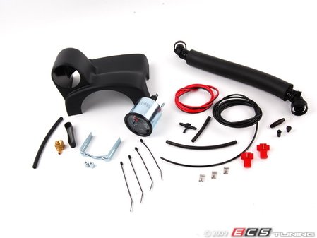 ES#1876747 - 3c0898006 - Gauge & Pod Kit - (NO LONGER AVAILABLE) - Includes a VDO boost gauge, offset steering wheel column mounted pod, and all necessary hardware - Assembled By ECS - 