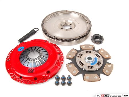 ES#3130058 - k70316fssdxdbKT - Stage 3 Drag/Drift Clutch Kit - Designed for dedicated drag or drift cars. Conservatively rated at 510 ft/lbs. - South Bend Clutch - Volkswagen