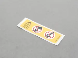 Mercedes-Benz / AMG Recommend Mobil1 Vinyl Decal Sticker – OEM 0045849438