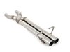 ES#2996923 - 16689KT - Cat Back Exhaust System - 2.5" stainless steel with quad 3" polished stainless tips and x-pipe - Magnaflow - 
