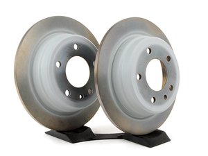 ES#2153936 - 34211162968 - Rear Brake Rotors - Pair (284x10) - Factory replacement rotors. - Genuine BMW - BMW