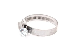 ES#2777100 - 25-40/9 - Adjustable Hose Clamp - Priced Each - Install new clamps to stay leak free. 25-40mm - ECS - Audi BMW Volkswagen Mercedes Benz MINI Porsche