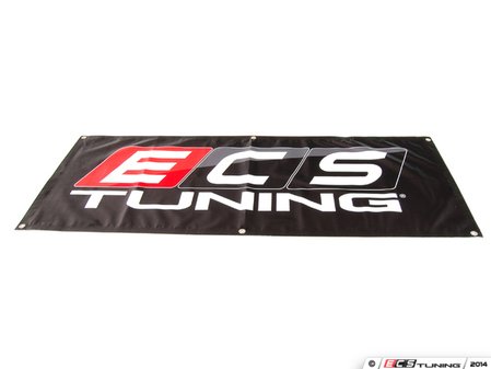 ES#2748581 - ecs2x5adban - ECS Tuning Banner - 3 - Show your passion for performance with the ECS Tuning garage banner! - ECS - Audi BMW Volkswagen Mercedes Benz MINI Porsche