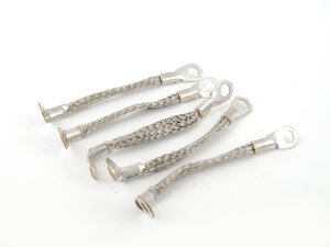 ES#2602419 - 12421437633KT - Grounding Strap - Pack Of 5 - Connects the coil pack to the block - Genuine BMW - 