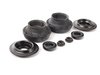 ES#5346 - 357331AKWSPlv - Upper Strut Mount - Kit - A common source of noise in the front suspension, Includes spring perches for easy suspension swapping without spring compression - Assembled By ECS - Volkswagen