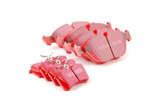 ES#2765638 - mkivr32bk2KT - Front & Rear EBC RedStuff Performance Brake Pad Kit - A high performance street pad, featuring Kevlar technology. - EBC - Volkswagen