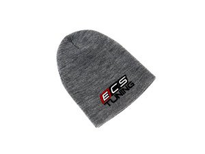 ES#6831 - 1500-H/GRAY - ECS Knit Beanie - (NO LONGER AVAILABLE) - Stylish embroidered beanie, one size fits all - ECS - 
