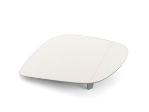 ES#1286233 - 8R0857535E - European Heated Blind Spot Mirror - Left - Split mirror to help you merge with confidence - Genuine European Volkswagen Audi - Audi